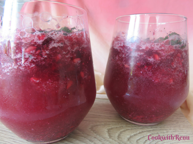 Pomegranate Cooler