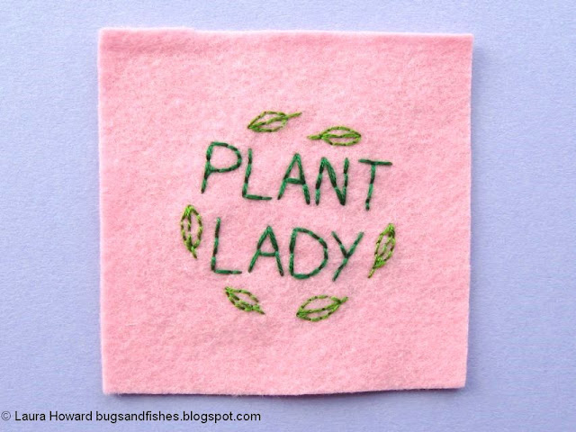 Felt Plant Lady Brooch Tutorial: remove the tissue paper