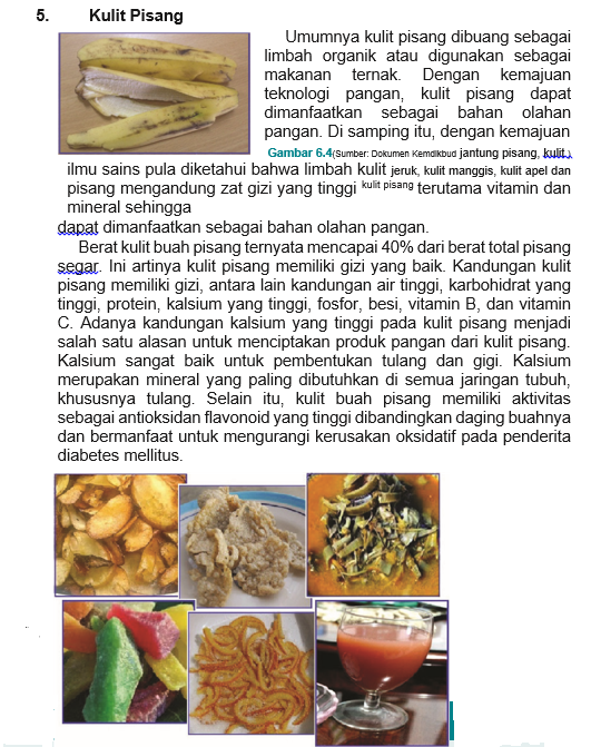 Pengolahan 4 Pengolahan Bahan Pangan Hasil Samping Buah