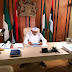 Presidency releases photos of Buhari to prove he's hale, hearty and not coughing nor on ventilator