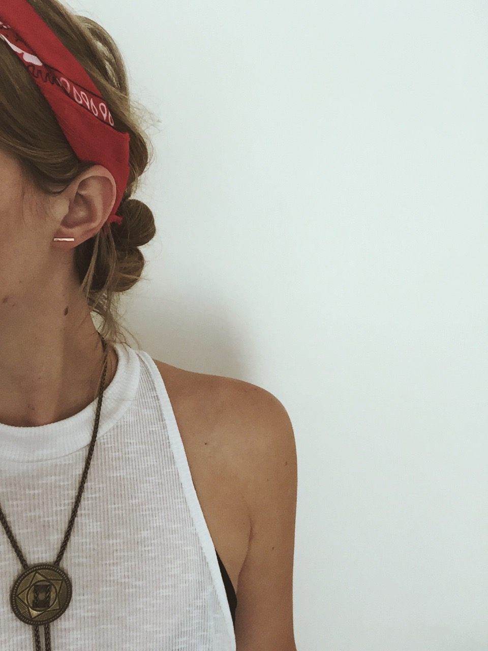 Little Pieces of Hope little red bandana