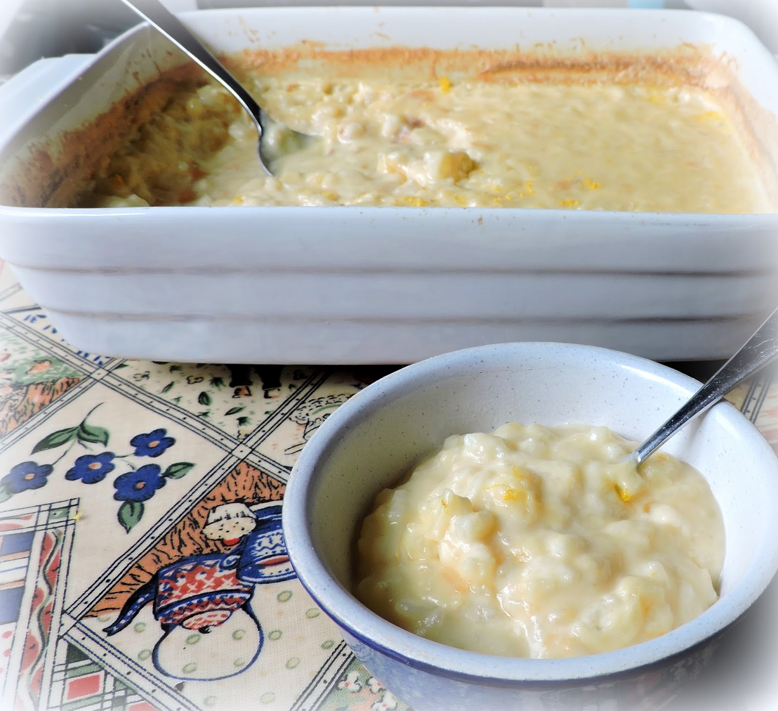 The English Kitchen Lemon Rice Pudding