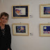 Fotos de la inauguración de la exposición de Ana Burgos Baena.