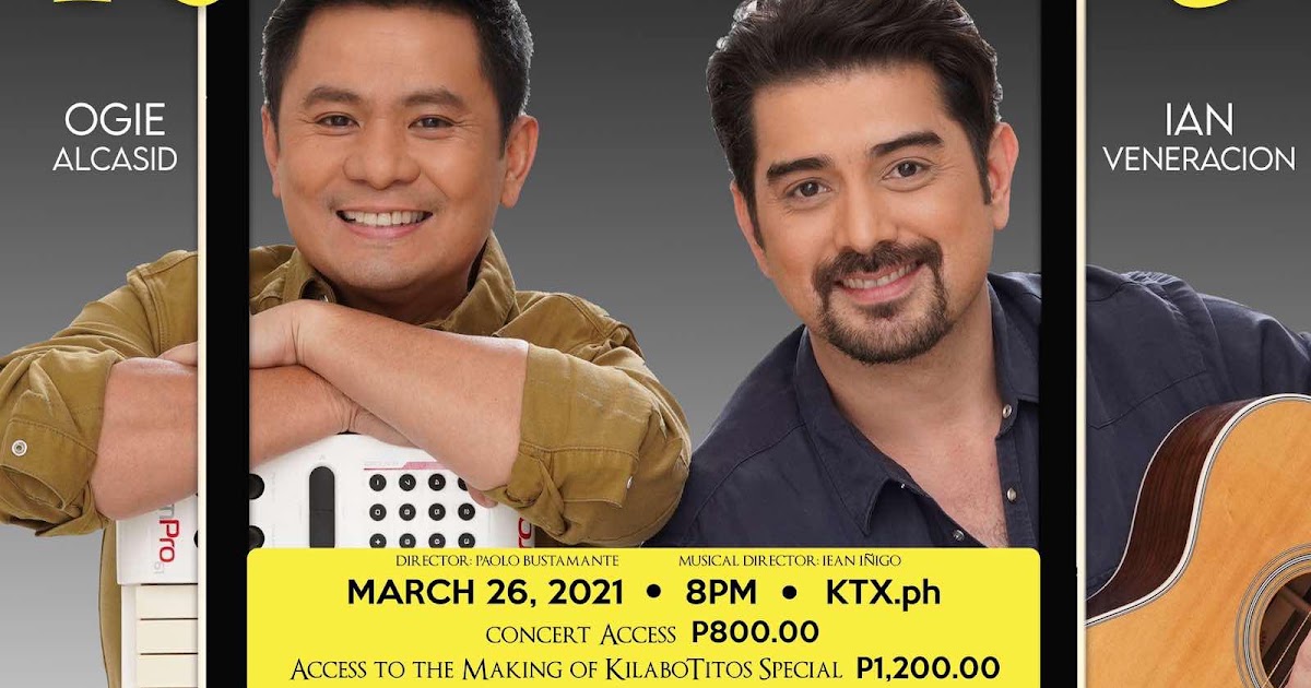 OGIE ALCASID'S 'KILABOTITOS' CONCERT WITH IAN VENERACION PUSHING