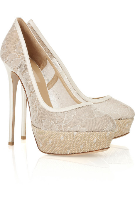 Yugochic: valentino bridal shoes