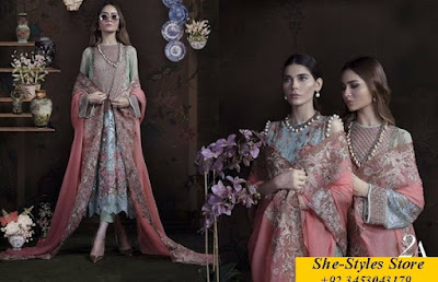 Sana Safinaz Luxury Party Wear Eid 2017-2018