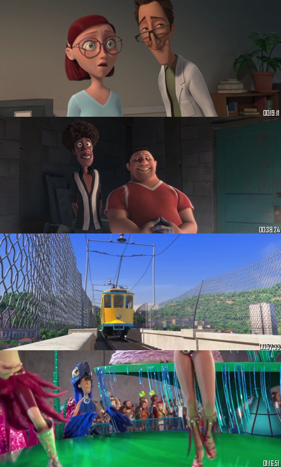 Rio 2011 BRRip 720p 480p Dual Audio Hindi English Full Movie Download