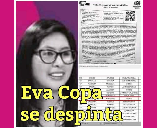 Eva Copa se “despinta” en El Alto por designación y posesión de autoridades