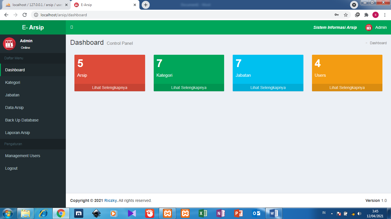 Download Source Code Aplikasi pengarsipan surat berbasis Download Source Code Aplikasi pengarsipan surat berbasis