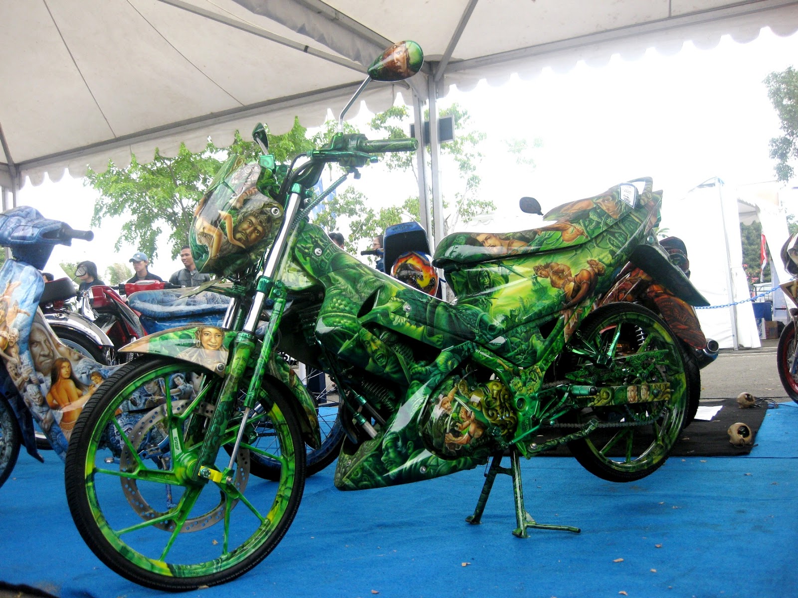 Gambar Modifikasi Sepeda Motor Paling Gaul Dan Sporty Informasi