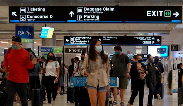 EE.UU. exigirá a los viajeros un test negativo de 24 horas antes de su vuelo
