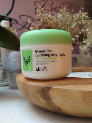 Skin79 Green Tea hĺbkovo čistiaca peelingová maska s ílom