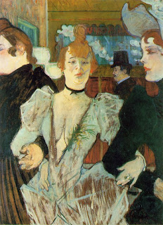 La Goulue en el Moulin Rouge - Henri de Toulouse-Lautrec
