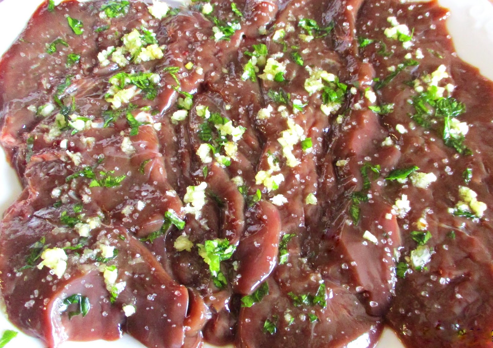 Aquí se cocina Hígado de cordero empanado