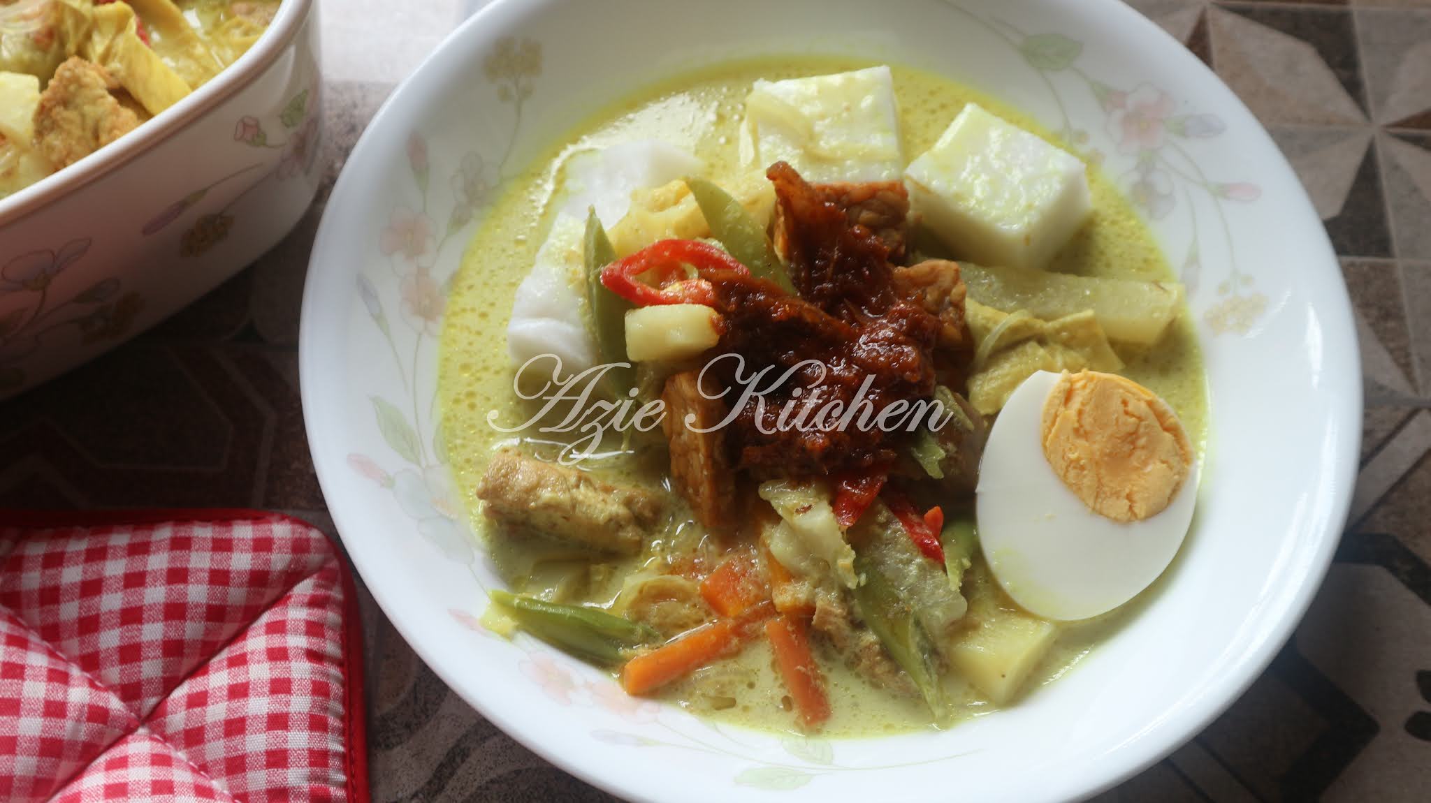 Lontong Dan Kuah Lodeh Azie Kitchen Azie Kitchen