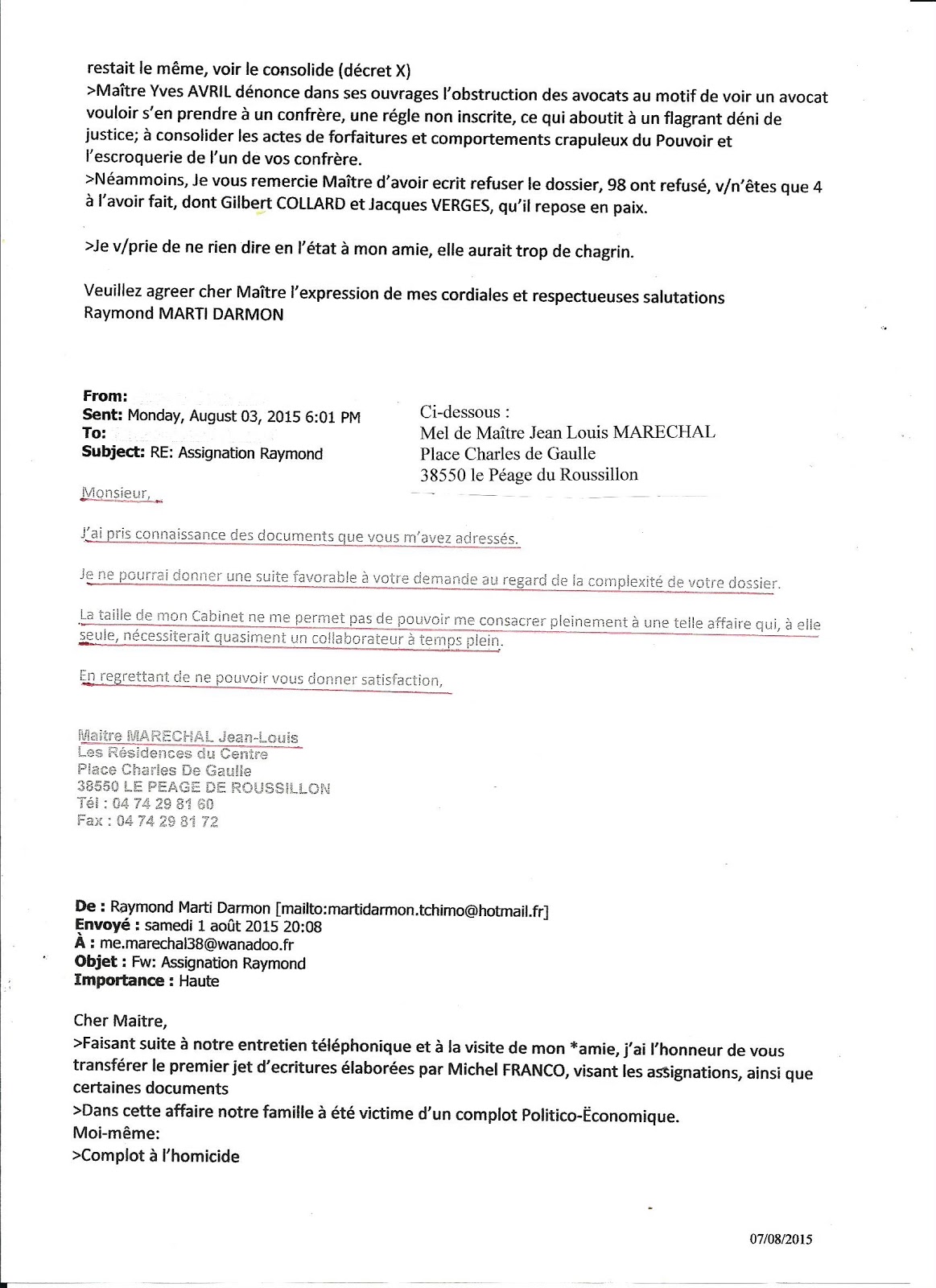 Formule De Politesse Lettre à Un Avocat Exemple de Lettre