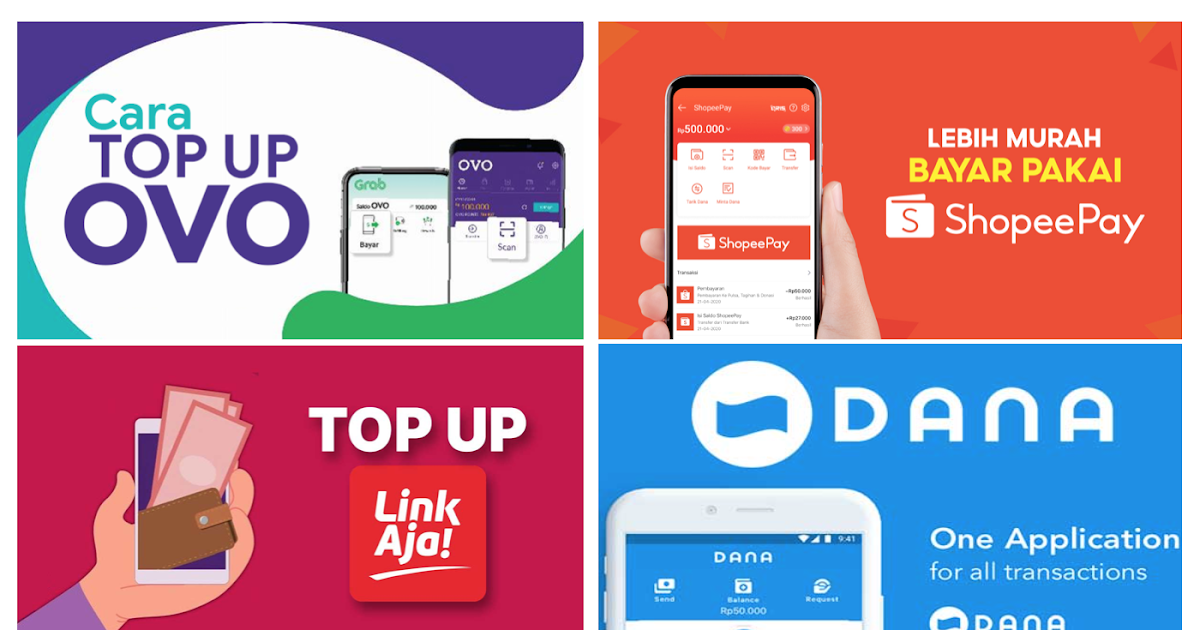 Top Up Saldo Ventura dari OVO, DANA, LinkAja dan ShopeePay