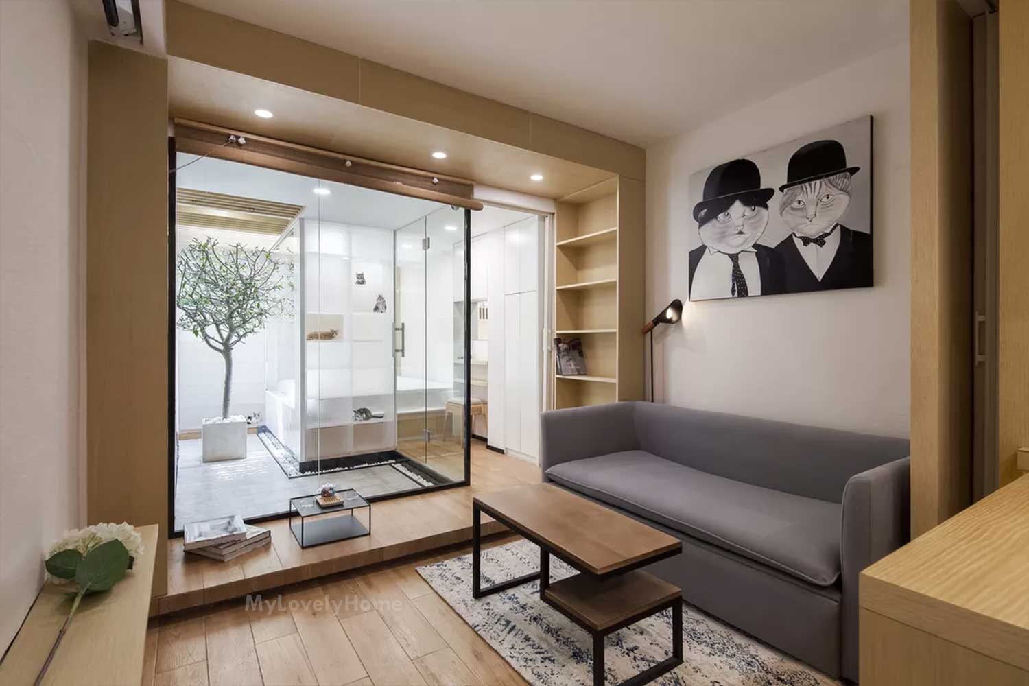Modern Japanese Living Room Furniture Decorating Ideas