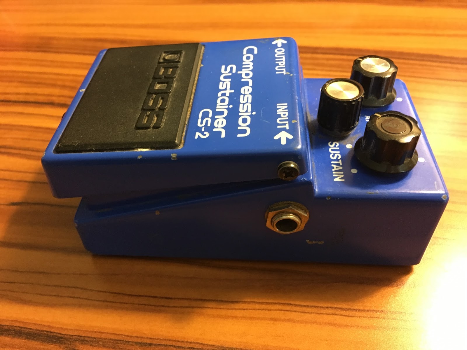 Rex and the Bass BOSS CS2 Compressor Sustainer Guitar Effect Pedal Review