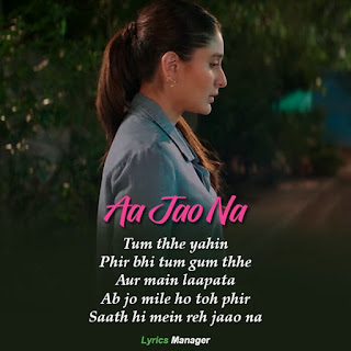 Arijit Singh & Shashwat Sachdev - Aa Jao Na Lyrics  lyricsmstr