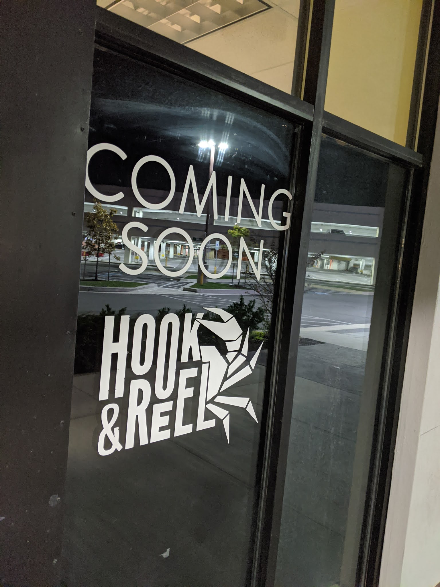 East MoCo Hook & Reel soon" at Wheaton Plaza