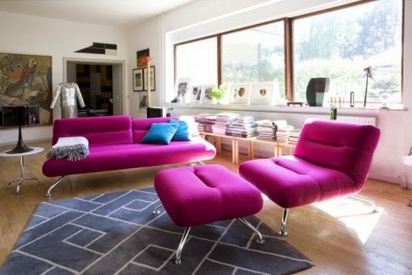 How to decorate home with pink