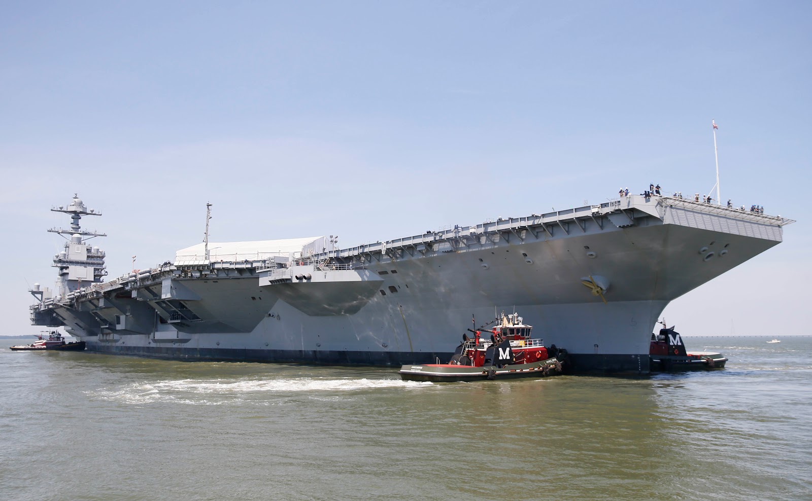 paul davis on crime aircraft carrier gerald r ford heads to sea