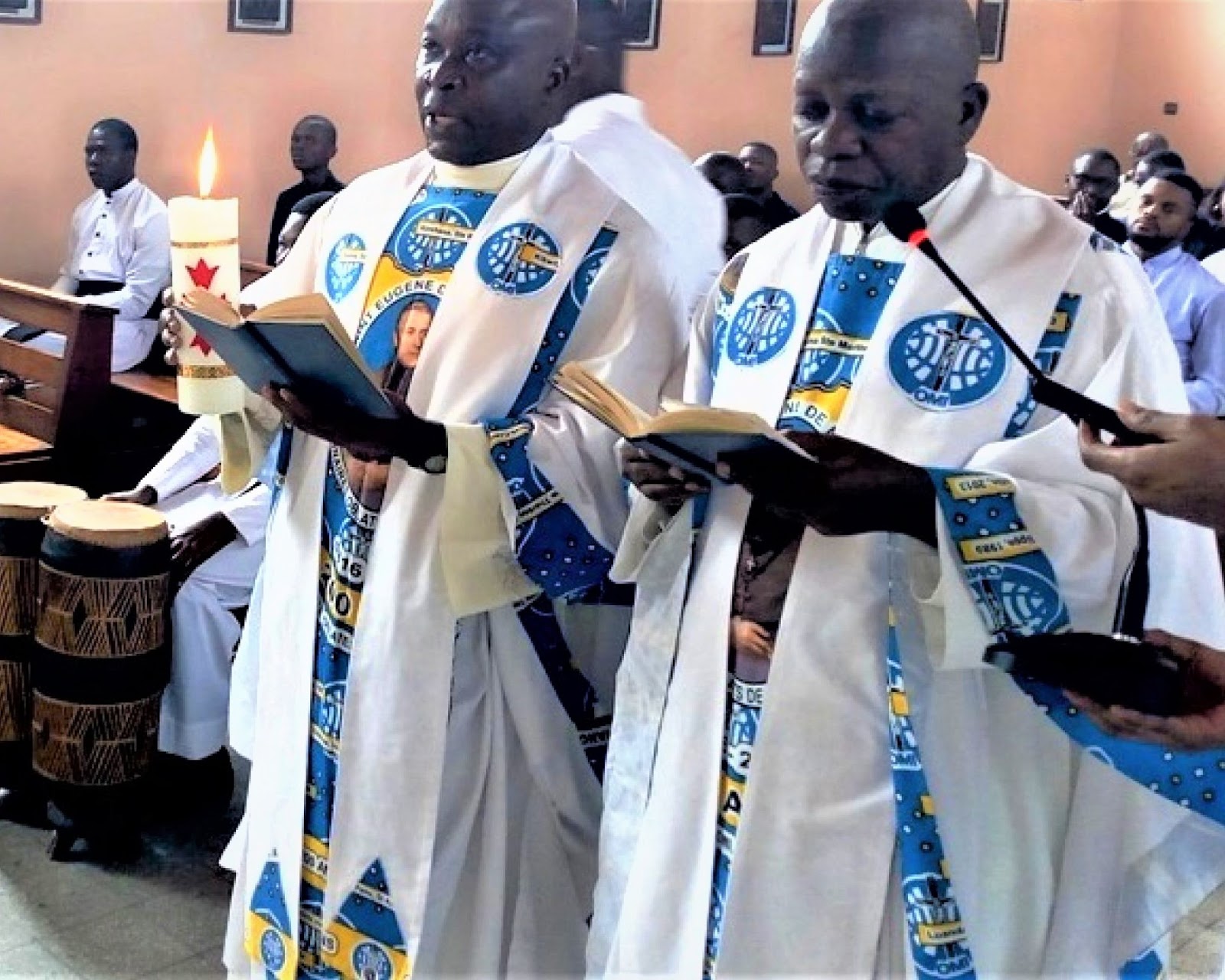 RDC Célébration de 40 ans de vie consacrée de deux missionnaires Oblats de Marie Immaculée RDC Célébration de 40 ans de vie consacrée de deux missionnaires Oblats de Marie Immaculée