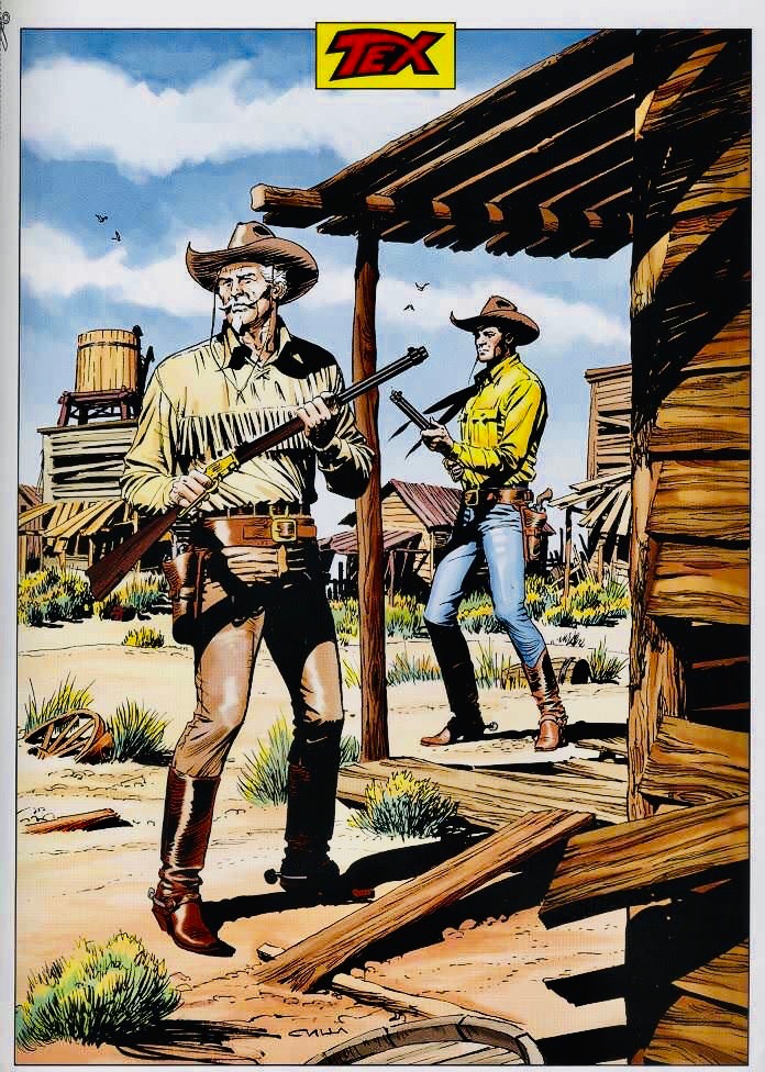 Tex Willer e Kit Carson Enciclopédia Global™