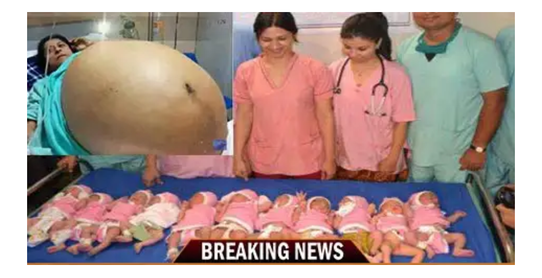 Woman Gives Birth To 11 Babies Without C Section Delivery See Photos