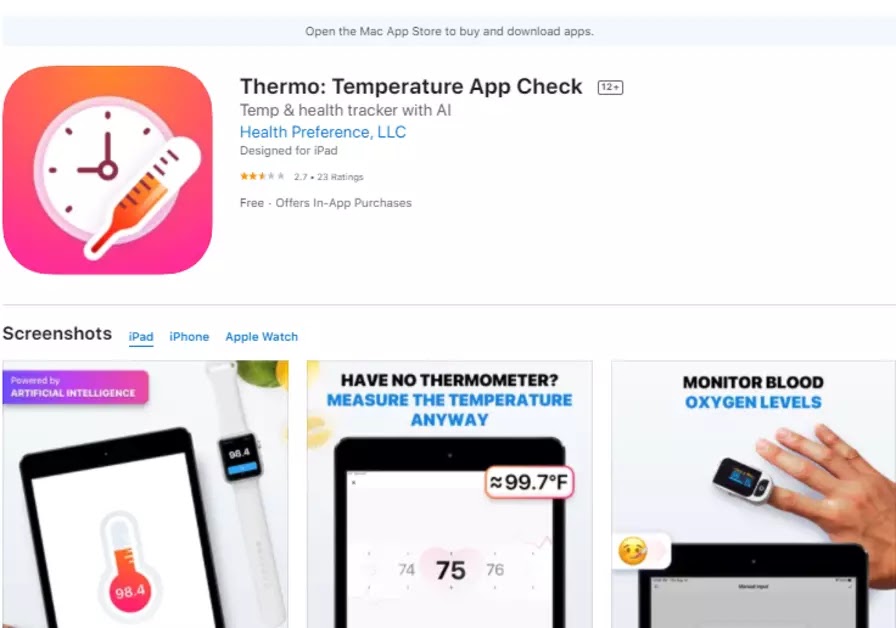 thermo app