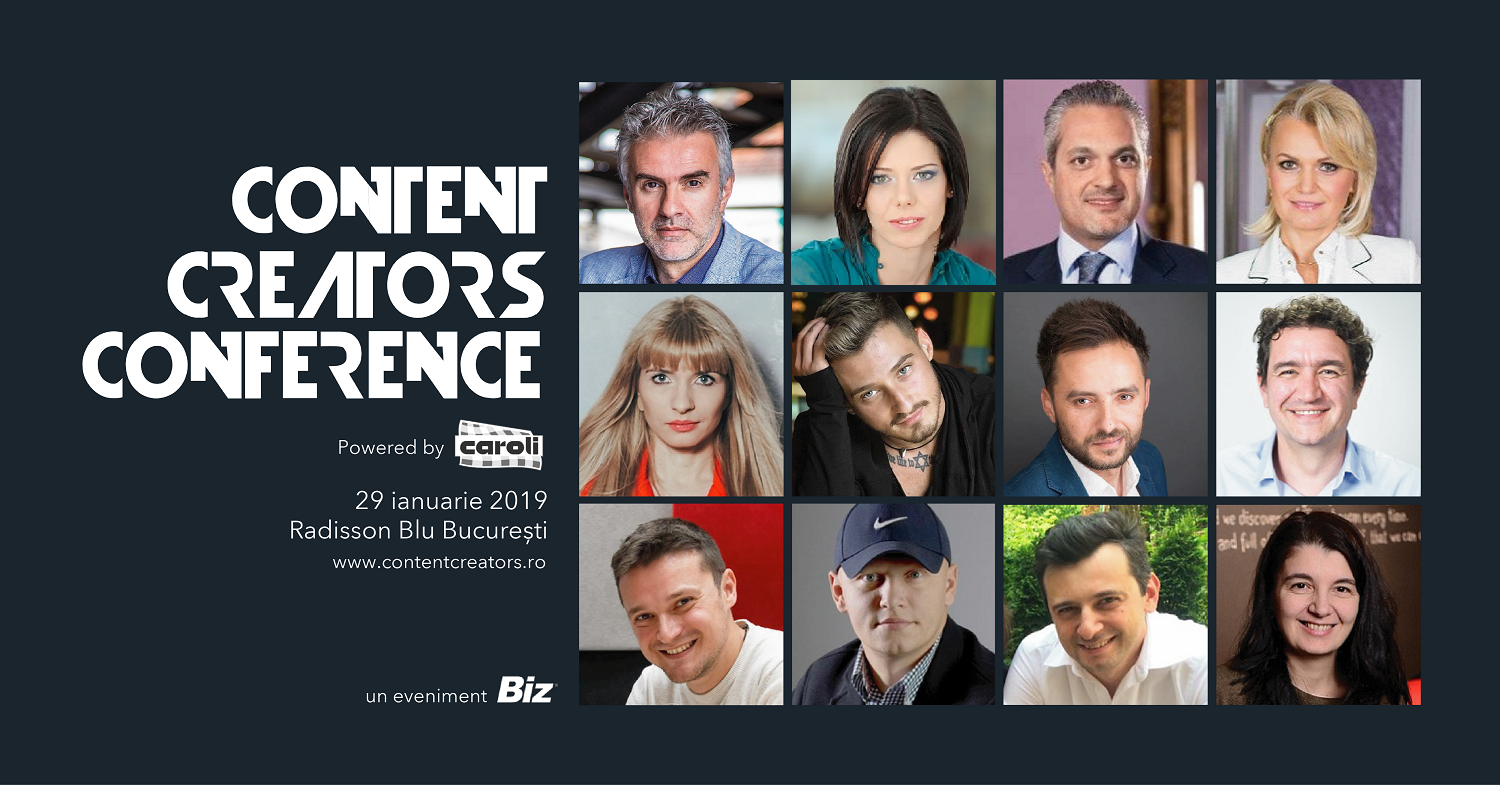 Content Creator Conference a adus pe scenă povestea creatorilor de