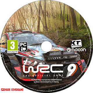 WRC 9 Disc Label