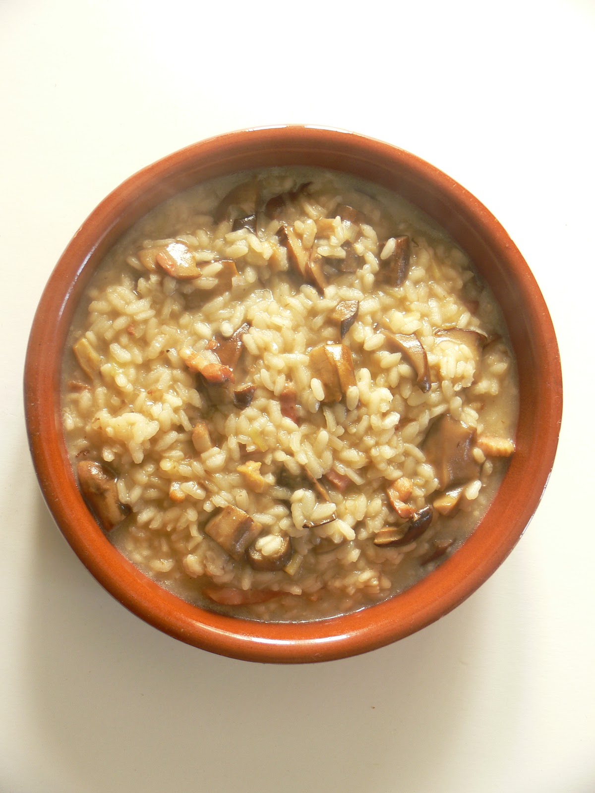 risotto de setas Cortapicos y Sacalenguas