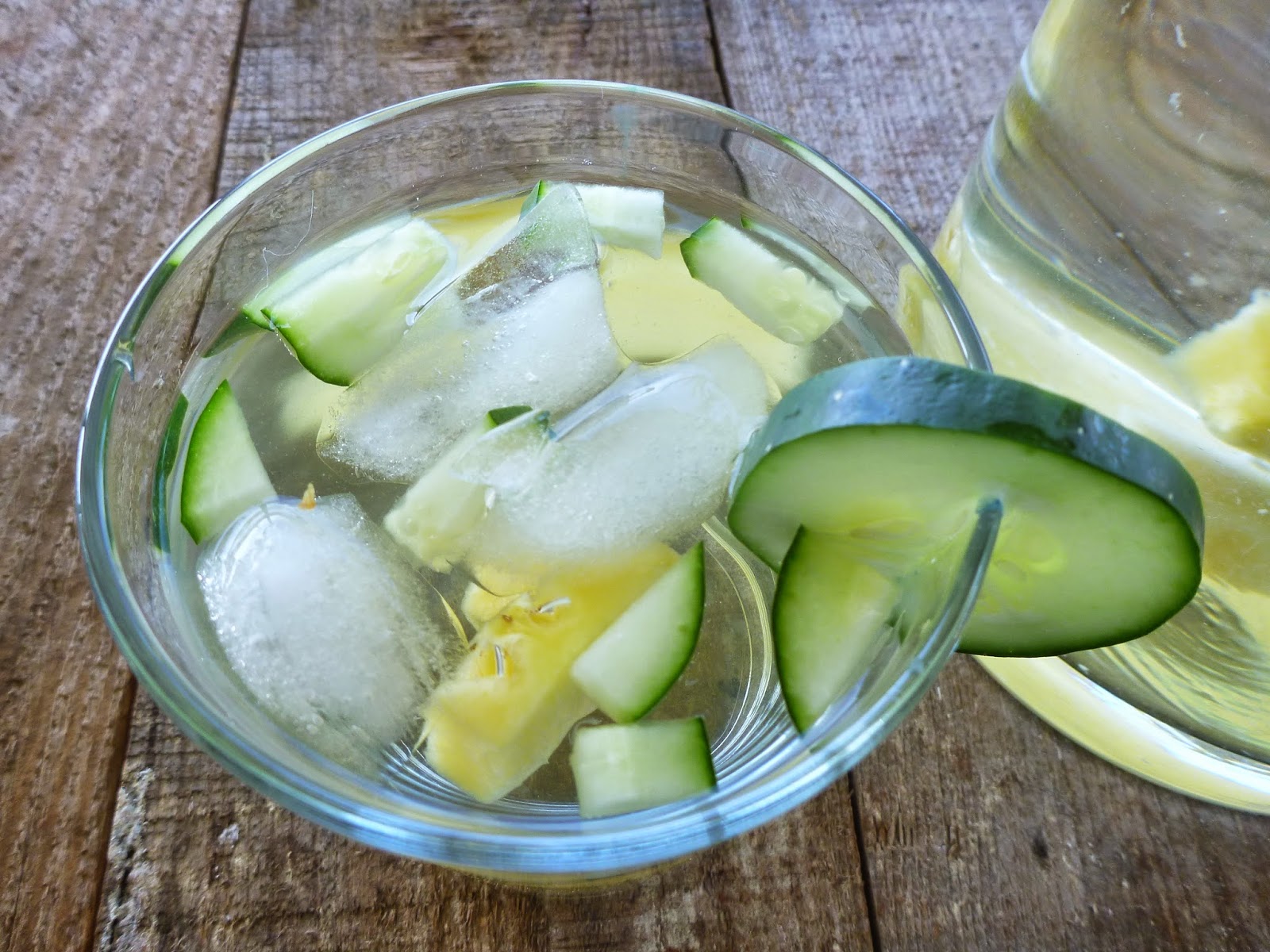 Pineapple Cucumber Agua Fresca