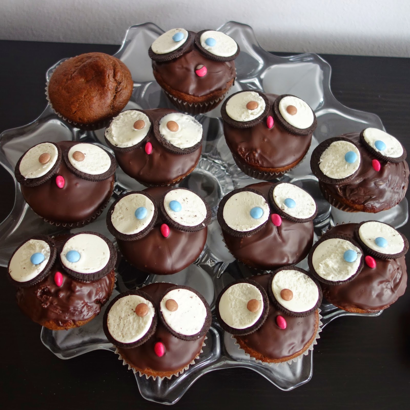 Pâtisserie Nadine: Eulen-Muffins