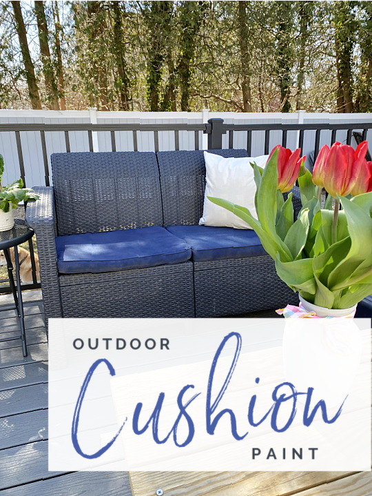 outdoor love seat with overlay