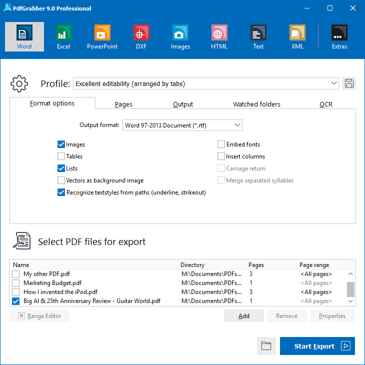 طريقة تحويل ملفات PDF الى WORD يدعم اللغة العربية والانجليزية و بدون