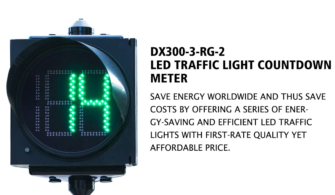 Traffic Light Timer Reduce Accidents In The Intersection LED Traffic
