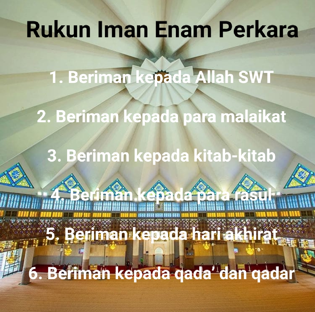 Beriman kepada allah tingkatan 1