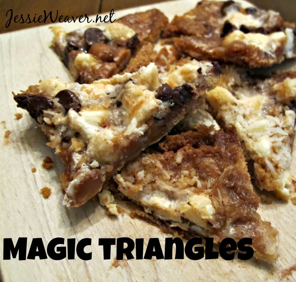 Featured Recipe | Magic Triangles from Jessie Weaver #secretrecipeclub