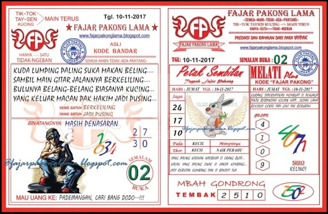 syair hk malam ini