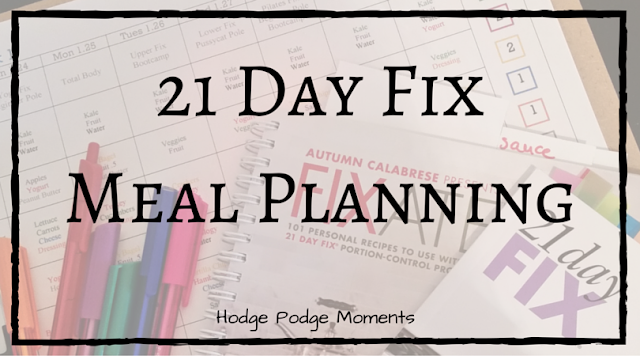 Meal Planning with a Free Printable | Hodge Podge Moments