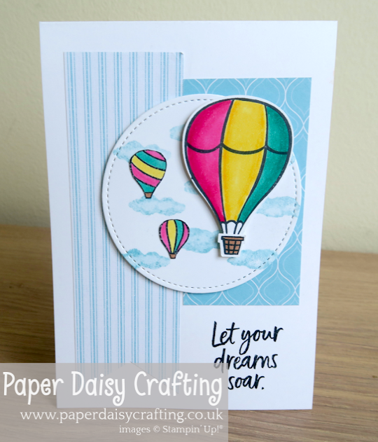 Nigezza Creates with Paper Daisy Crafting using Stampin' Up! Above the Clouds