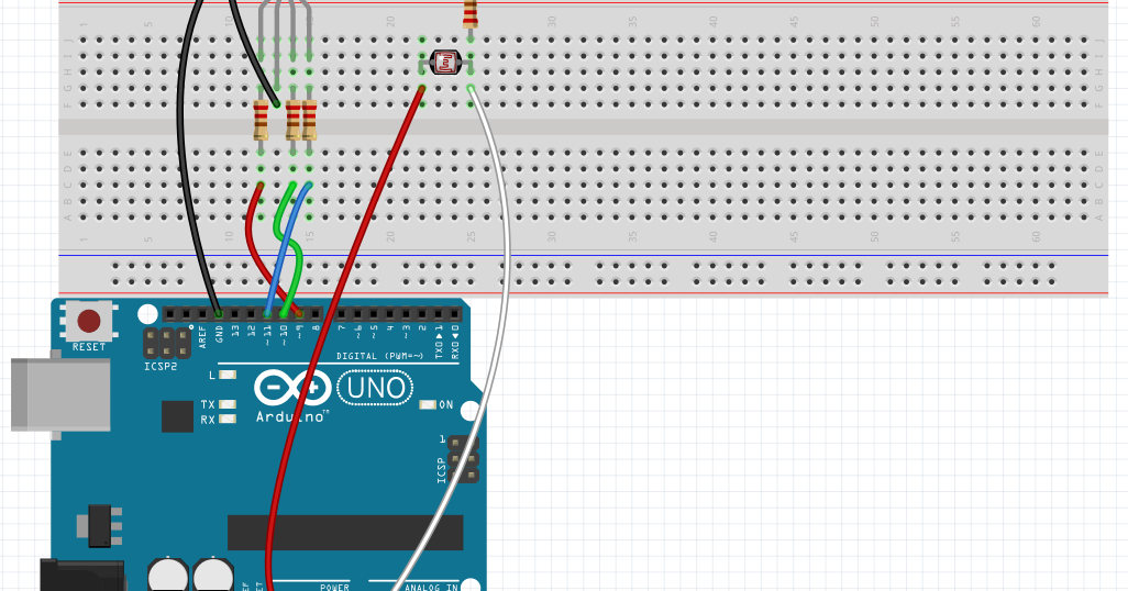 Can's Robotics & Arduino Blog: RGB Led color change via LDR using Arduino.