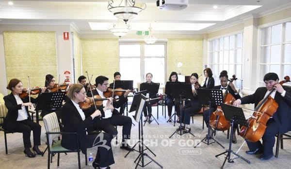 Concert for the Aged Care residents - Elohim Ensemble, World Mission Society Church of God