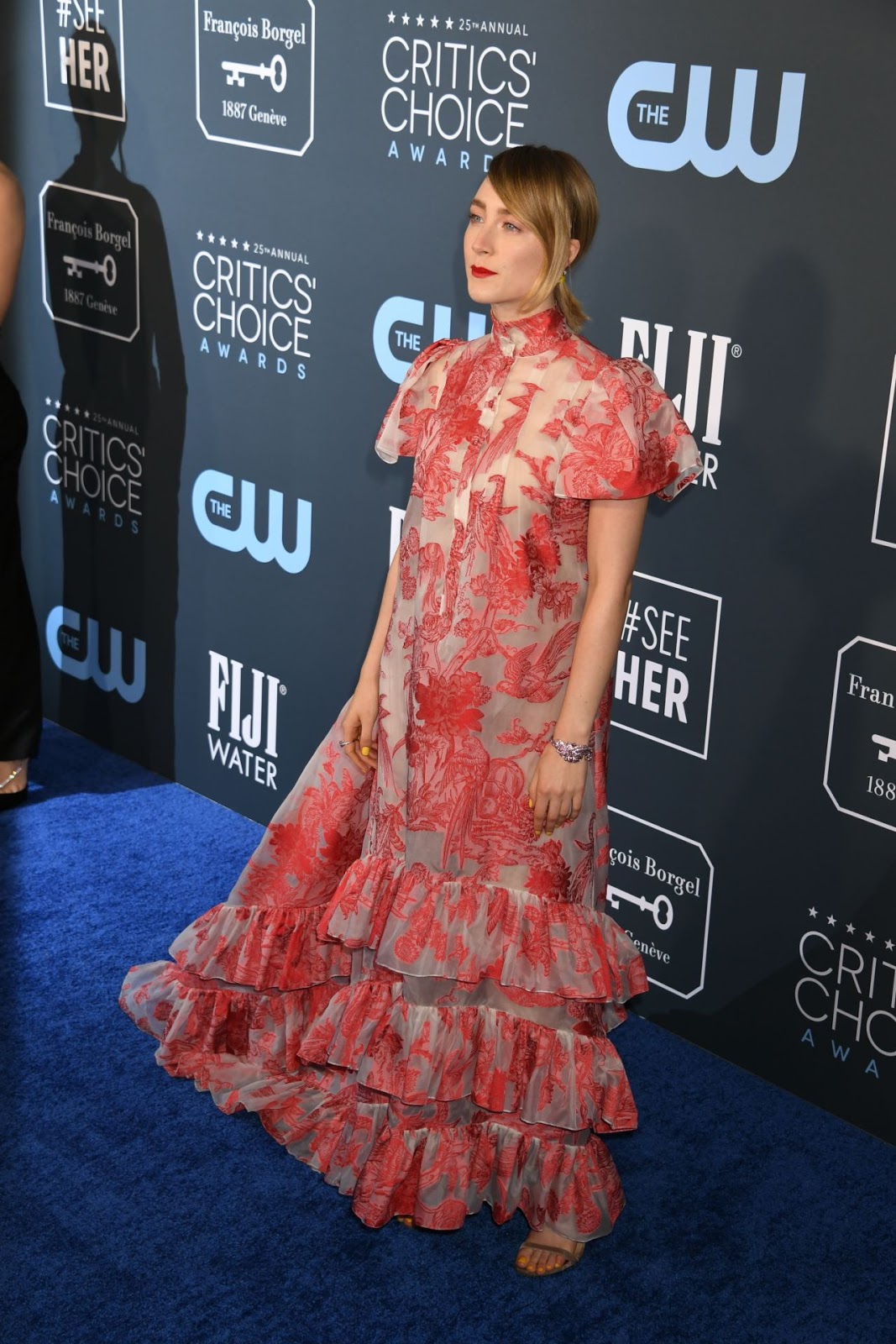 Red Carpet Dresses: Saoirse Ronan - Critics’ Choice Awards 2020