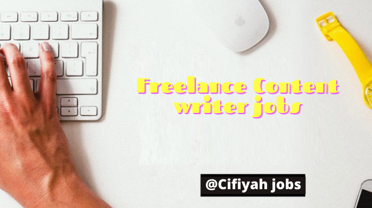 Content writer jobs