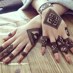 mehndi finger designs patterns groovy brides chic geometric