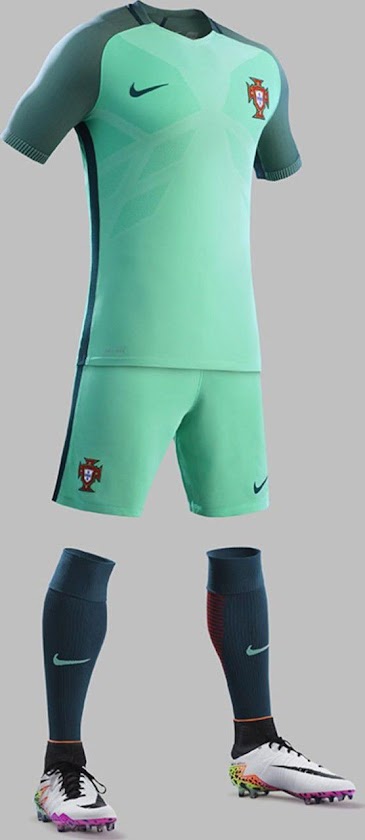 ポルトガル代表 ユーロ2016 ユニフォーム-アウェイ